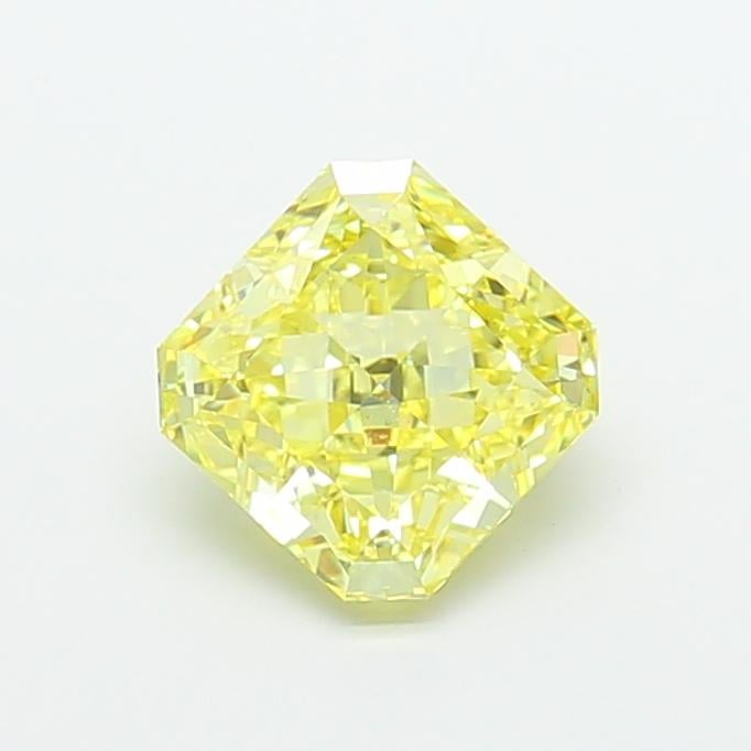 2.89 Ct. Fancy Intense  Yellow Radiant Lab Grown Diamond