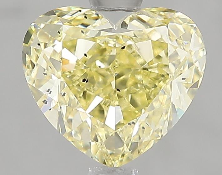 2.01 Ct. Fancy Intense Yellow Heart Lab Grown Diamond