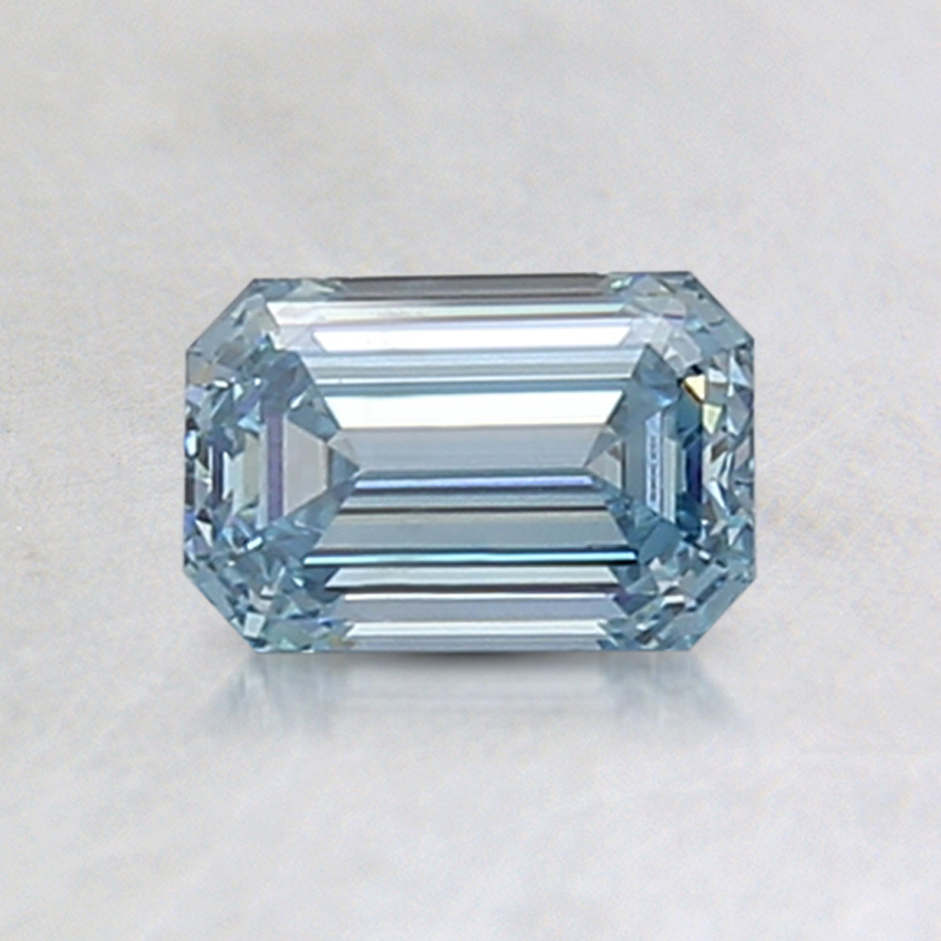 0.70 Ct. Fancy Blue Emerald Lab Grown Diamond