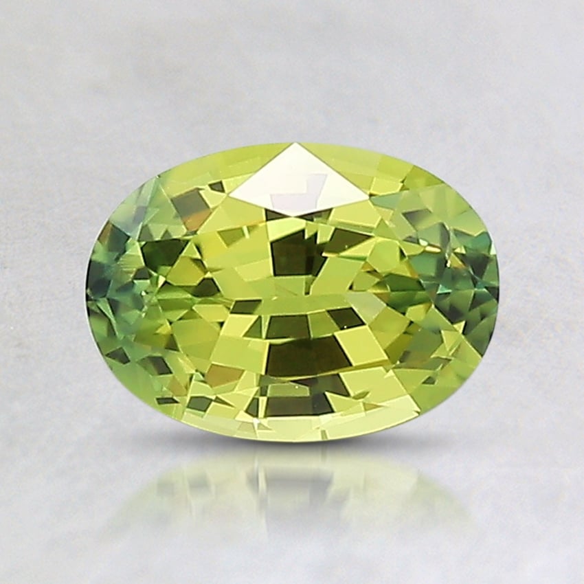 7.2x5.2mm Unheated Parti-Color Oval Australian Sapphire