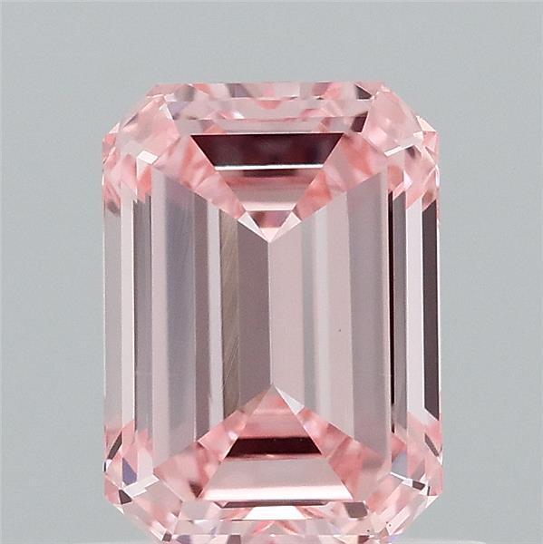 0.86 Ct. Fancy Intense Pink Emerald Lab Grown Diamond