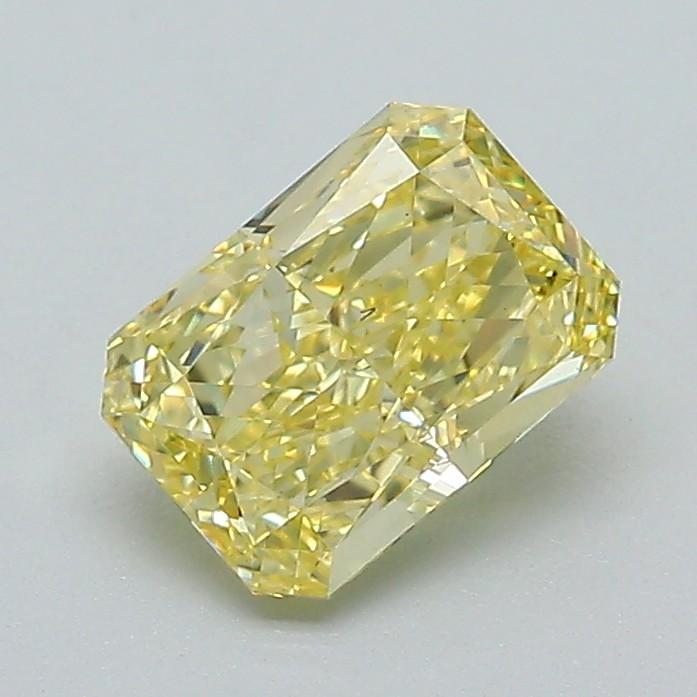 1.01 Ct. Fancy Intense Yellow Radiant Lab Grown Diamond
