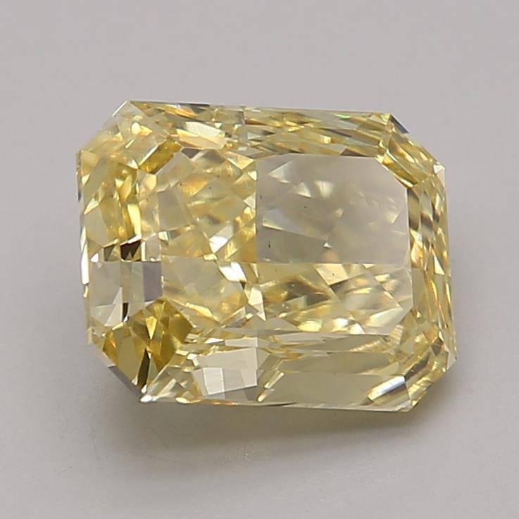 2.62 Ct. Fancy Intense Yellow Radiant Lab Grown Diamond
