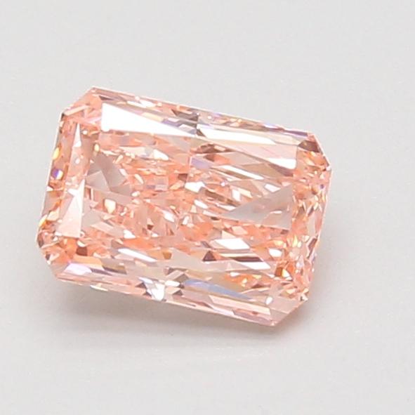 1.07 Ct. Fancy Vivid Pink Radiant Lab Grown Diamond