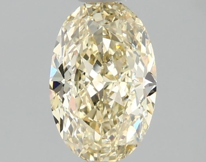 1.46 Ct. Fancy Yellow Oval Lab Grown Diamond