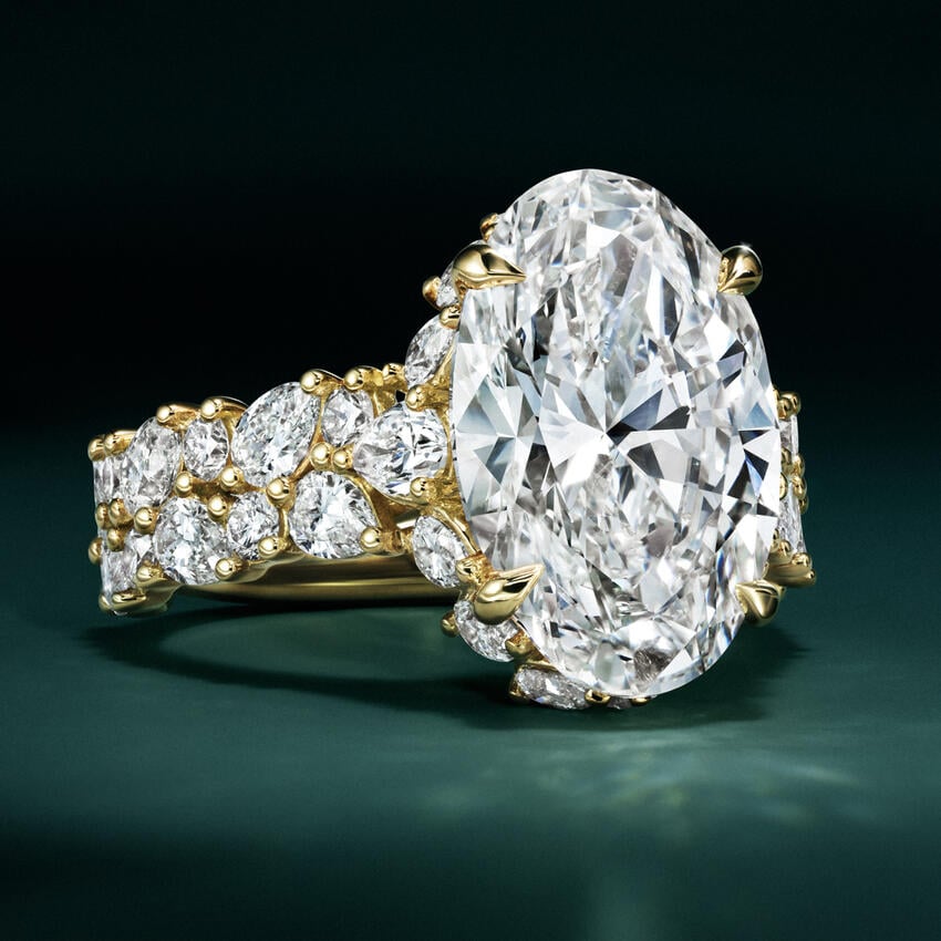 18K Yellow Gold Olivetta Double Row Diamond Ring (2 1/2 ct. tw.), large additional view 1