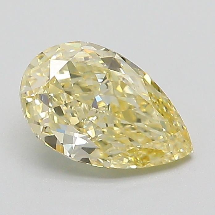1.04 Ct. Fancy  Yellow Pear Lab Grown Diamond