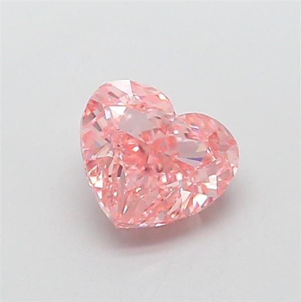 1.05 Ct. Fancy Intense Pink Heart Lab Grown Diamond