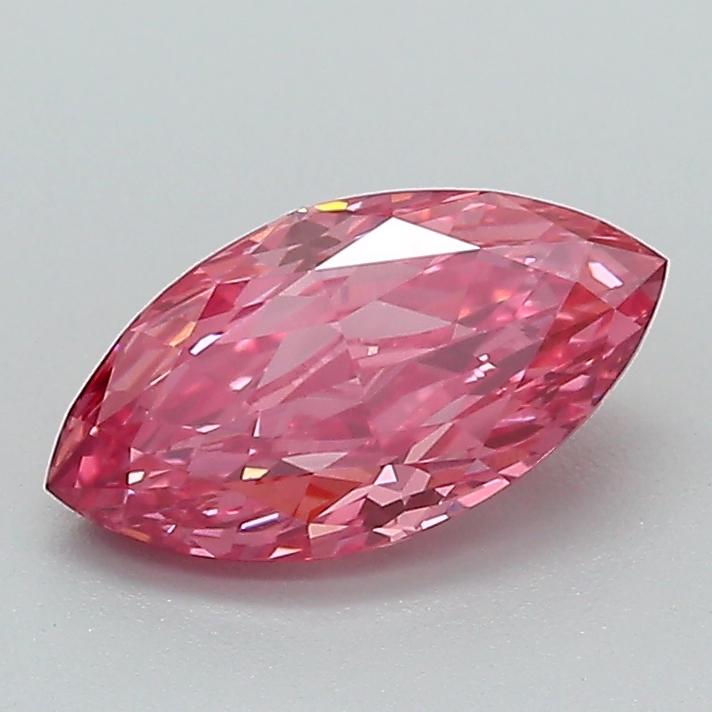 1.03 Ct. Fancy Vivid Pink Marquise Lab Grown Diamond