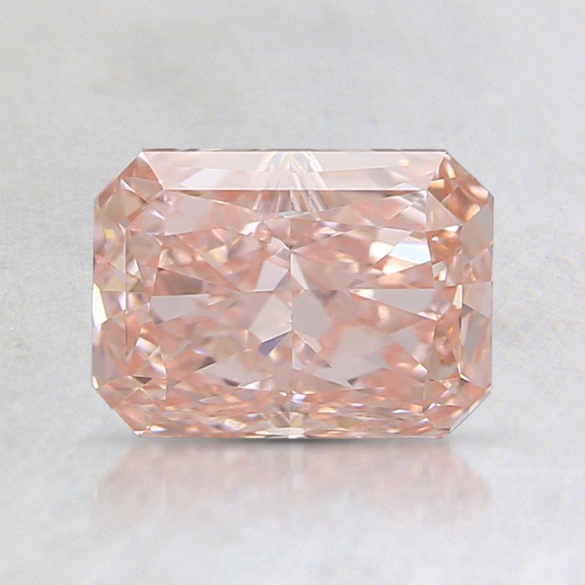 1.20 Ct. Fancy Intense Orangy Pink Radiant Lab Grown Diamond
