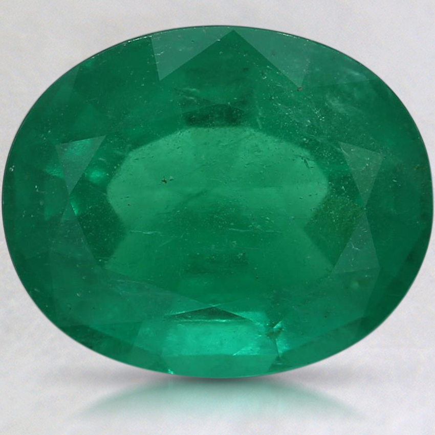 11x9.1mm Premium Oval Emerald