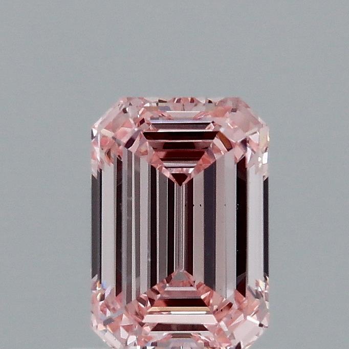 0.97 Ct. Fancy Intense Pink Emerald Lab Grown Diamond