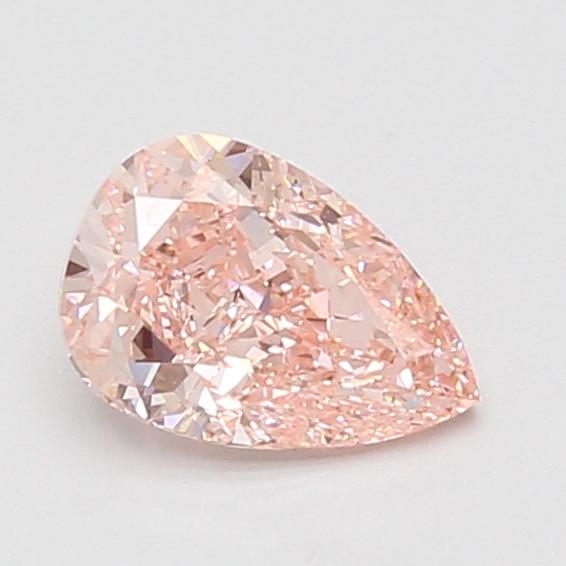 0.90 Ct. Fancy Vivid Pink Pear Lab Grown Diamond