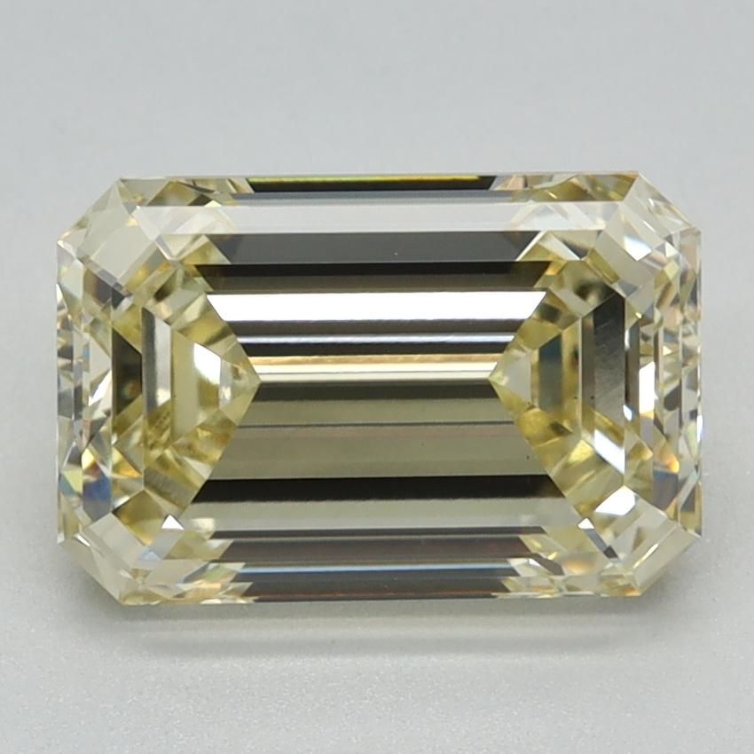 2.04 Ct. Fancy Light Yellow Emerald Lab Grown Diamond
