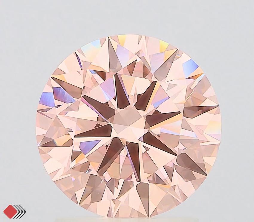 1.97 Ct. Fancy Vivid Pink Round Lab Grown Diamond