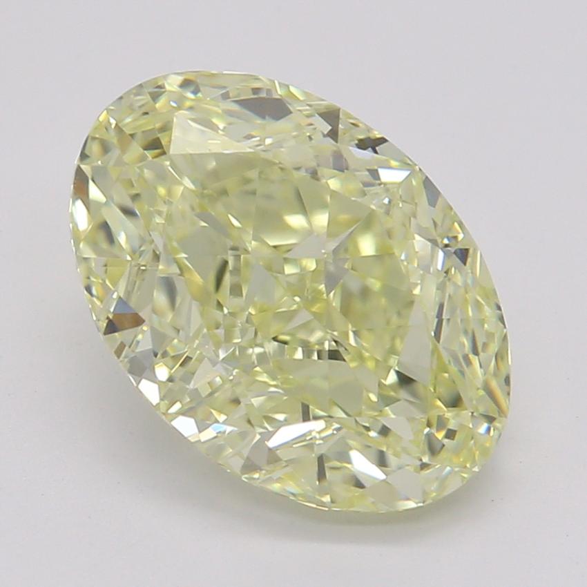 1.71 Ct. Fancy Yellow Oval Diamond