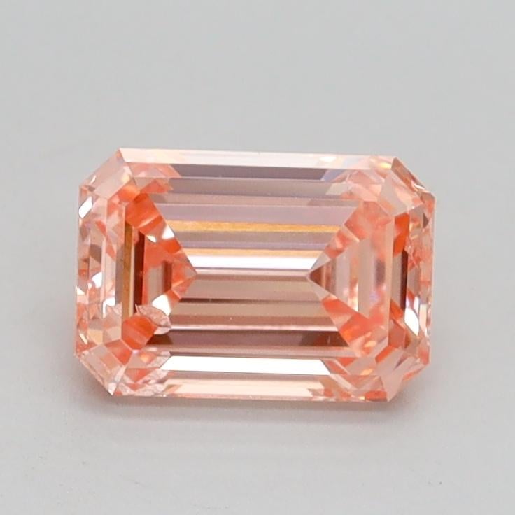 0.93 Ct. Fancy Intense Pink Emerald Lab Grown Diamond