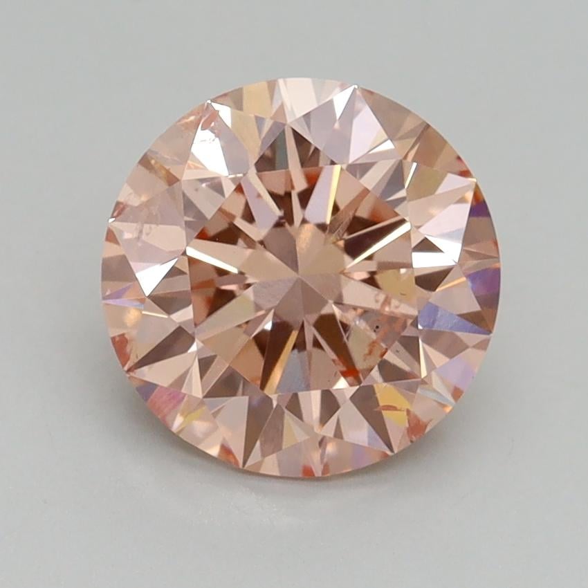 2.02 Ct. Fancy Intense Pink Round Lab Grown Diamond