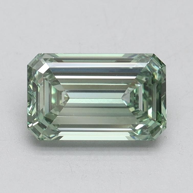 1.05 Ct. Fancy Intense Green Emerald Lab Grown Diamond