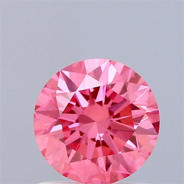 1.00 Ct. Fancy Vivid Pink Round Lab Grown Diamond