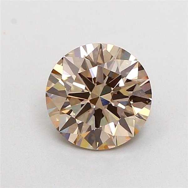 1.80 Ct. Fancy Light Brown Round Lab Grown Diamond