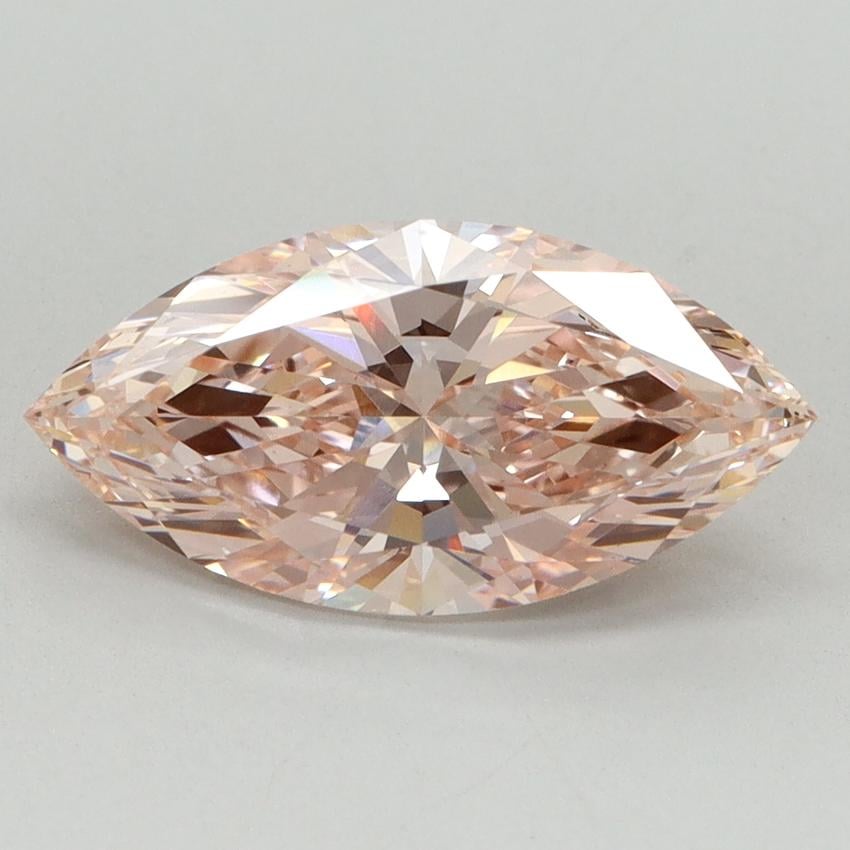 2.02 Ct. Fancy Intense Pink Marquise Lab Grown Diamond