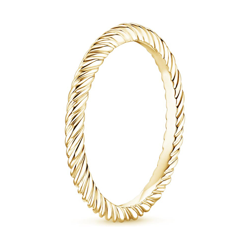 Rope Ring in 18K Yellow Gold