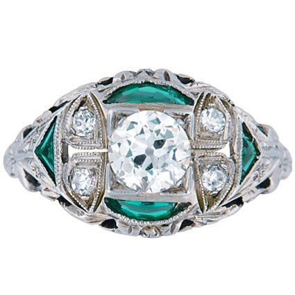 Art Deco Diamond Vintage Ring