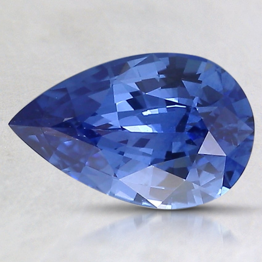 9.5x6mm Blue Pear Sapphire