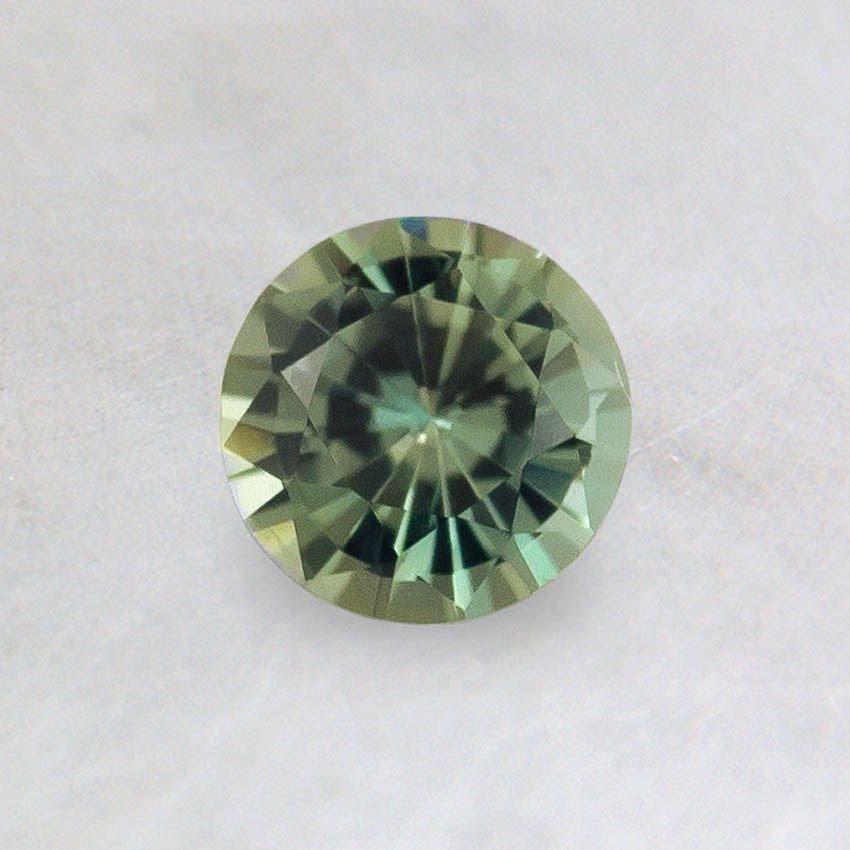 5mm Premium Green Round Sapphire