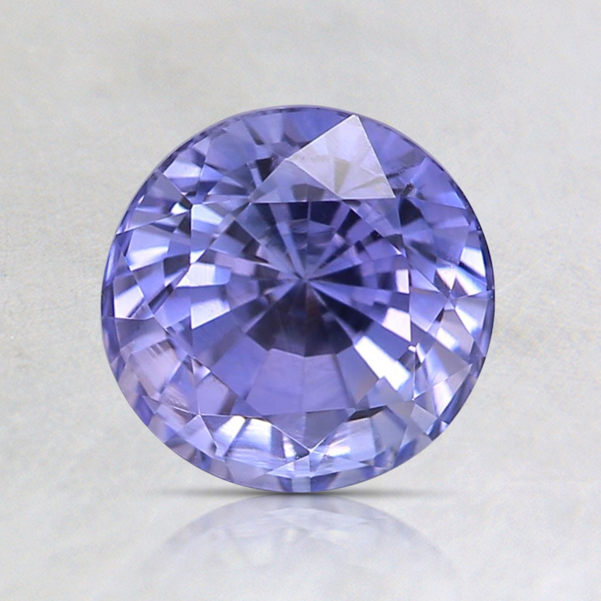 6.7mm Purple Round Sapphire