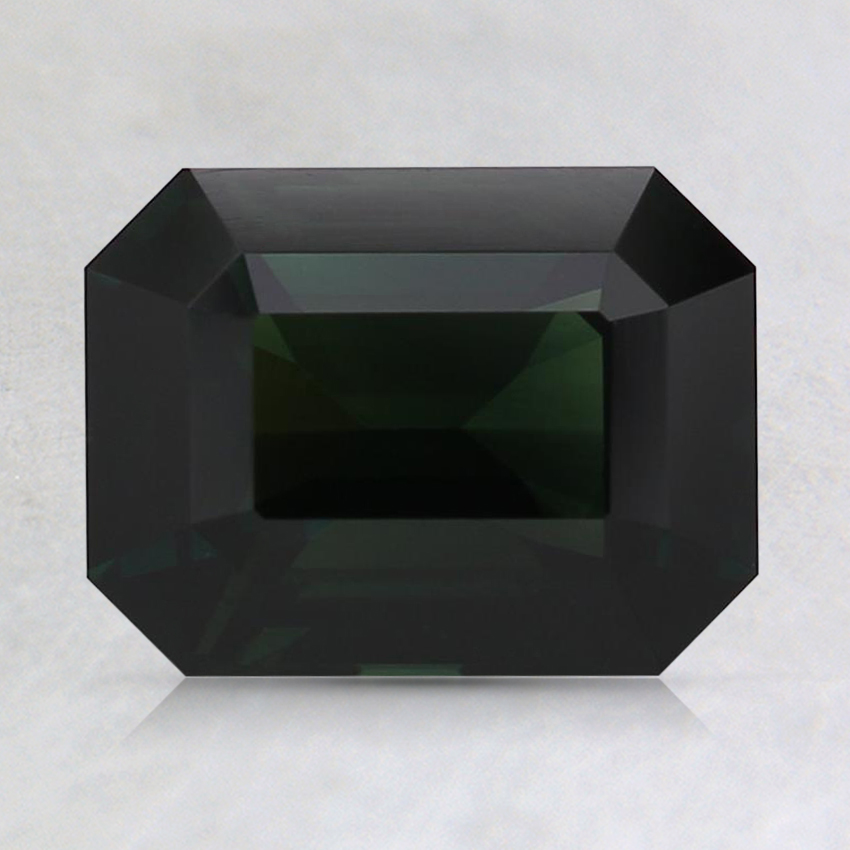 8x6.1mm Unheated Teal Emerald Sapphire