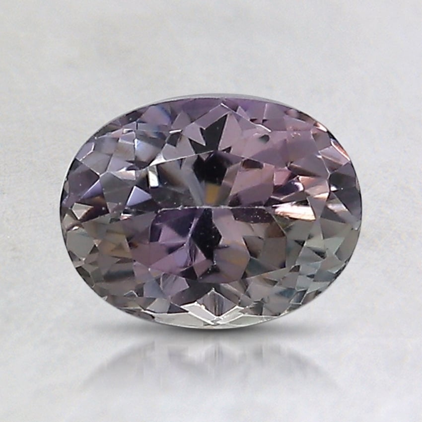 7.3x5.6mm Unheated Parti-Color Oval Tanzanite