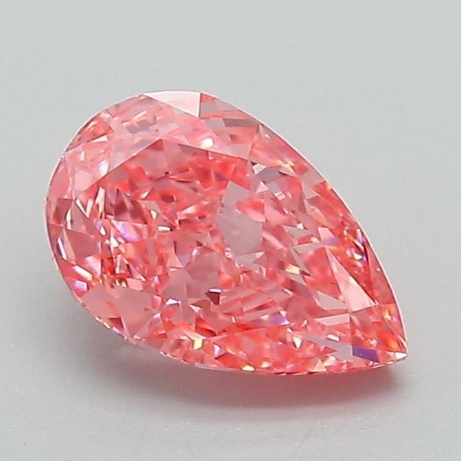 1.14 Ct. Fancy Vivid Pink Pear Lab Grown Diamond