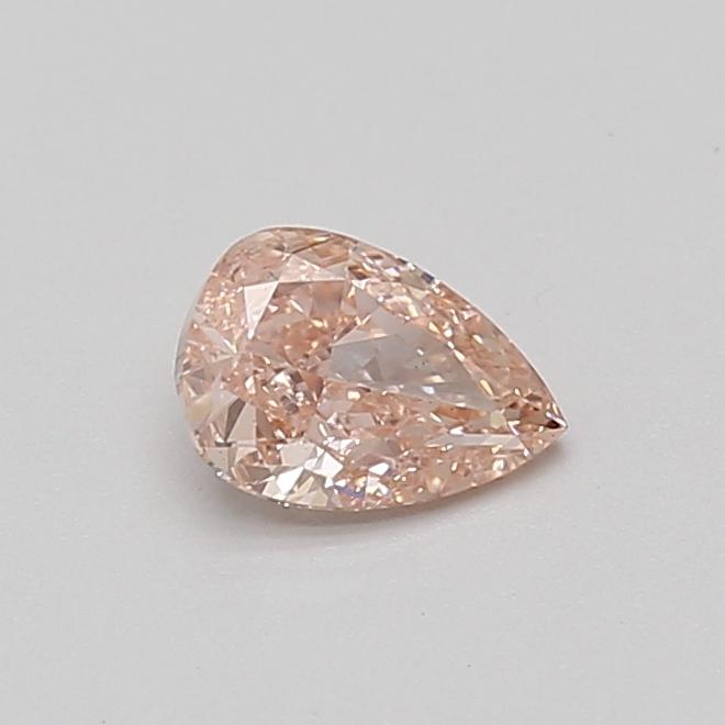 0.52 Ct. Fancy Intense Pink Pear Lab Grown Diamond