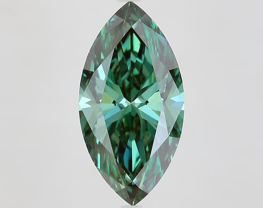 5.31 Ct. Fancy Vivid Pink Marquise Lab Grown Diamond