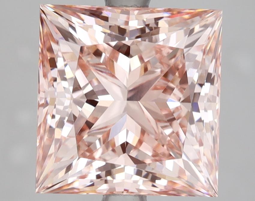 5.01 Ct. Fancy Intense  Pink Princess Lab Grown Diamond