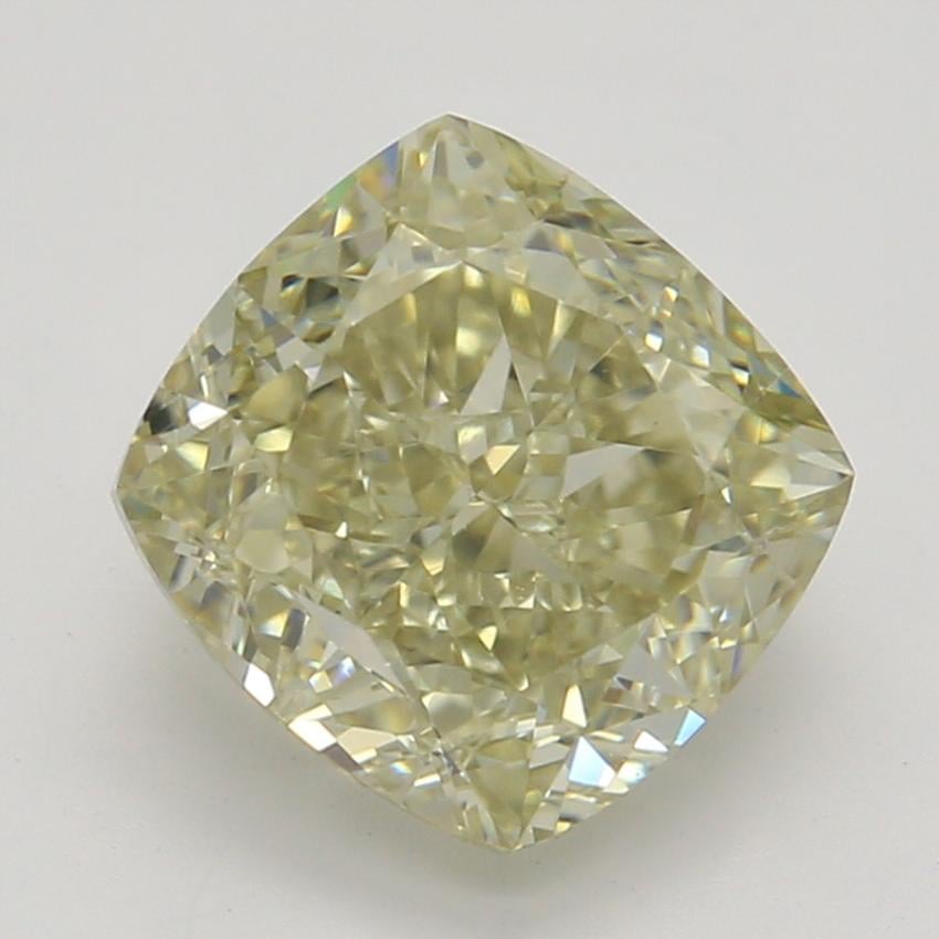 1.52 Ct. Fancy Brownish Greenish Yellow Cushion Diamond