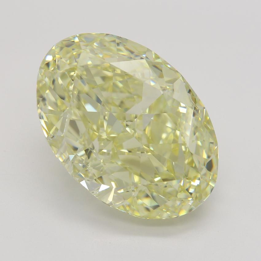 10.69 Ct. Fancy Yellow Oval Diamond