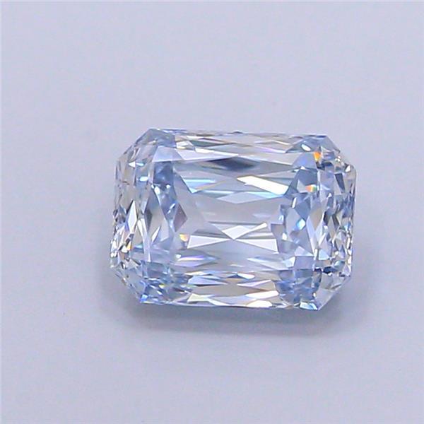 1.34 Ct. Fancy Light Blue Radiant Lab Grown Diamond