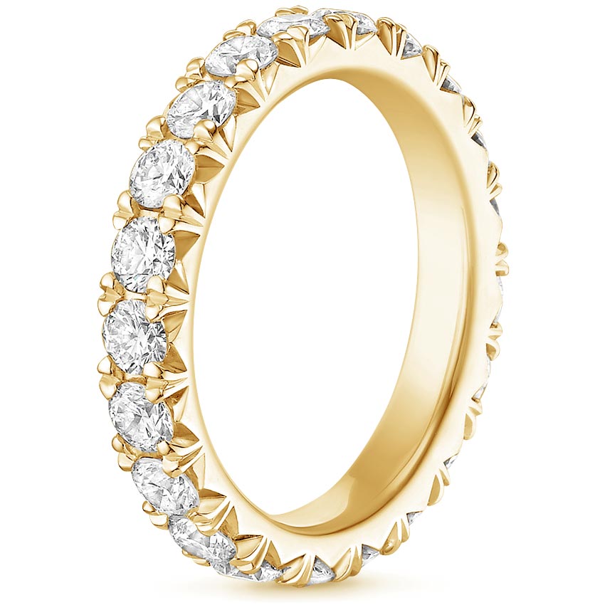 18K Yellow Gold Ellora Eternity Diamond Ring (1 3/4 ct. tw.), large side view
