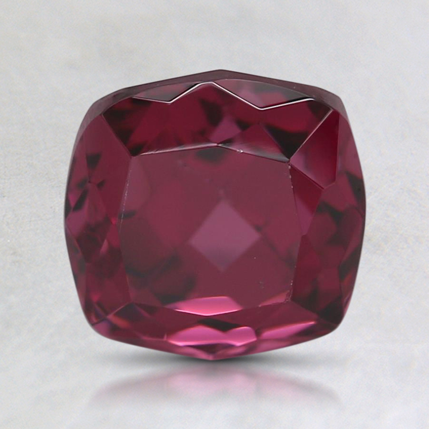 7.1mm Unheated Red Cushion Rhodolite Garnet