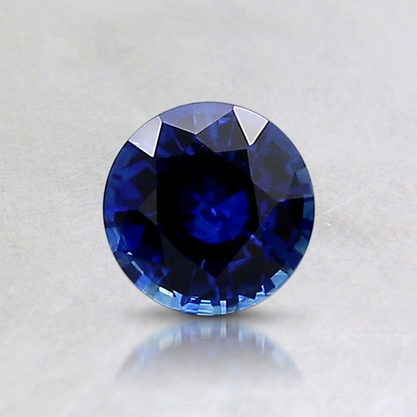 5.2mm Blue Round Sapphire