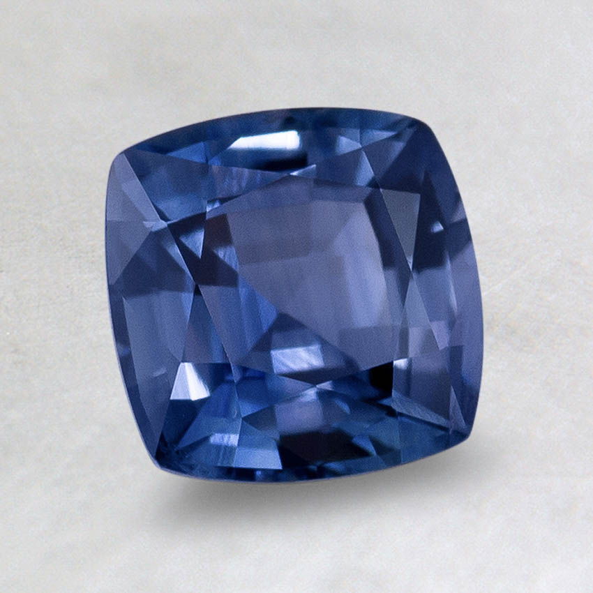 6.5mm Premium Blue Cushion Sapphire