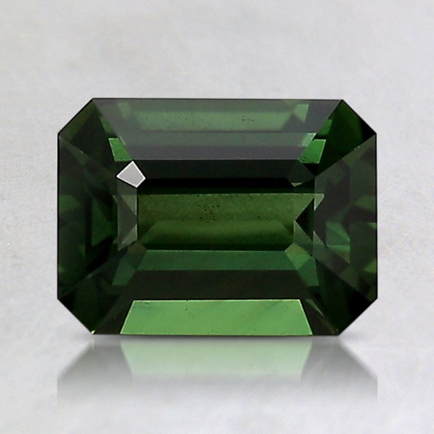 7.5x5.5mm Unheated Green Emerald Australian Sapphire