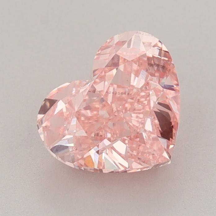 1.36 Ct. Fancy Vivid  Pink Heart Lab Grown Diamond