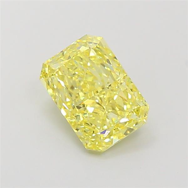 2.30 Ct. Fancy Intense Yellow Radiant Lab Grown Diamond
