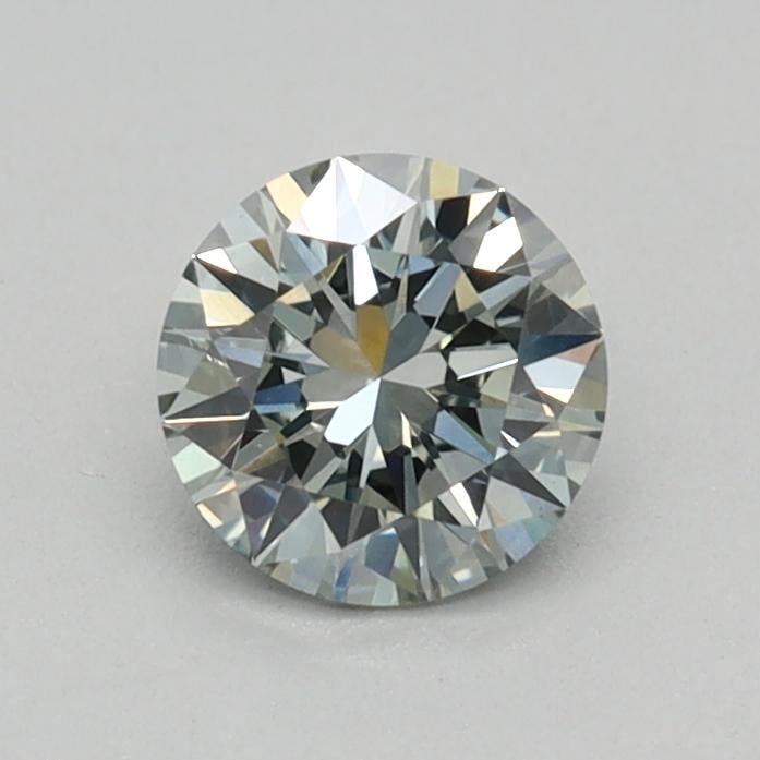 0.33 Ct. Fancy Intense  Green Round Lab Grown Diamond