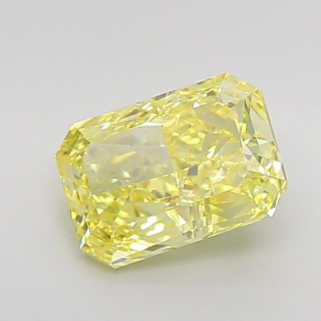2.92 Ct. Fancy Intense Yellow Radiant Lab Grown Diamond