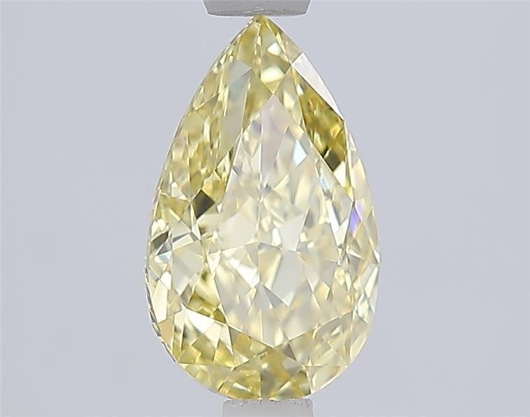 1.51 Ct. Fancy Intense  Yellow Pear Lab Grown Diamond